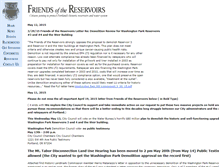 Tablet Screenshot of friendsofreservoirs.org